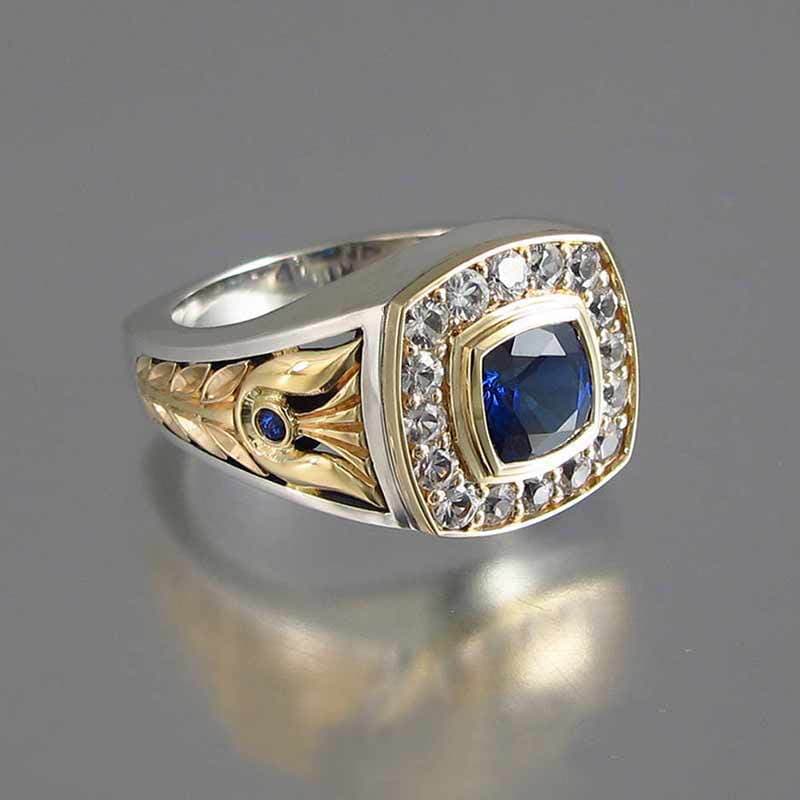 Retro Two-Color Ring - Fashionable Design 2