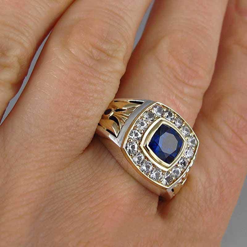Retro Two-Color Ring - Fashionable Design 3