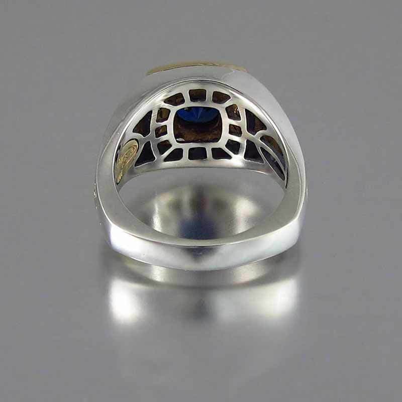 Retro Two-Color Ring - Fashionable Design 4