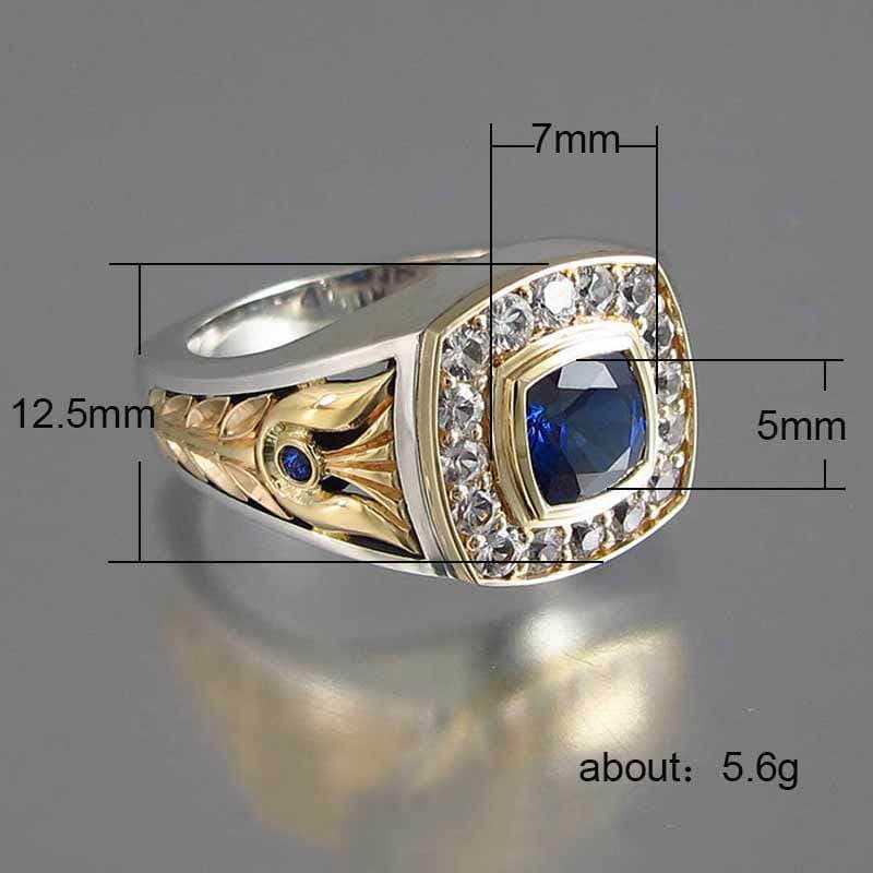 Retro Two-Color Ring - Fashionable Design 5