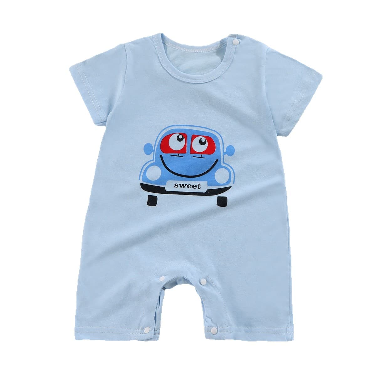 (Wholesale), children's cotton bodysuit for baby, overall for new born 5