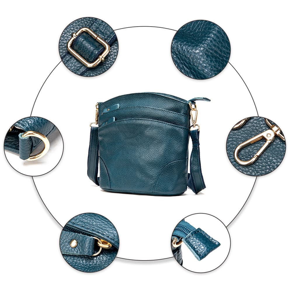(Cross-border trading), leather one-shoulder bag, genuine leather, cowhide 3