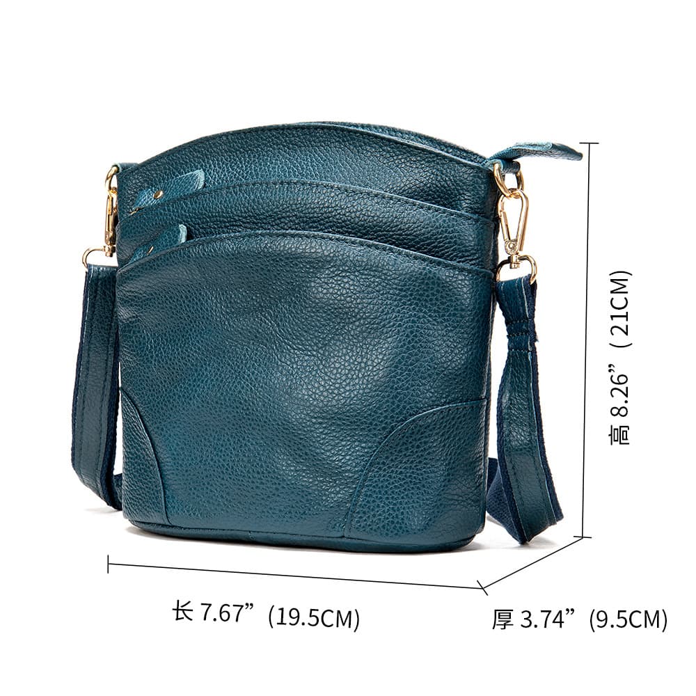 (Cross-border trading), leather one-shoulder bag, genuine leather, cowhide 4