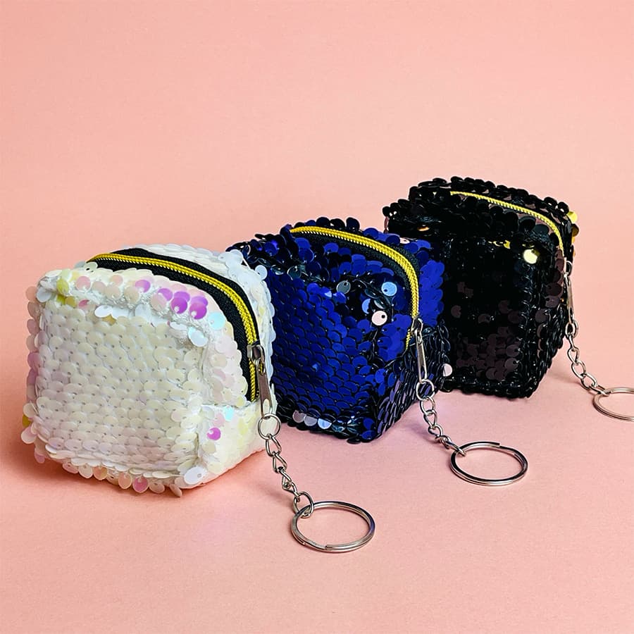 Children's two-color coins, three dimensional wallet, small shoulder bag, storage system 2