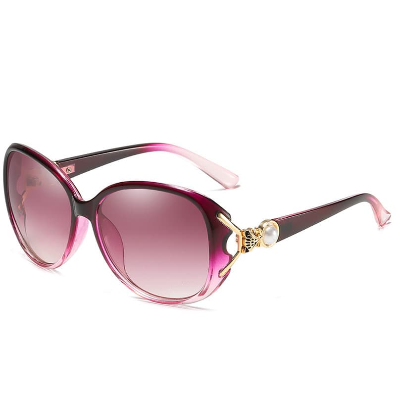 Fashionable trend sunglasses pearl, glasses solar-powered, city style 3