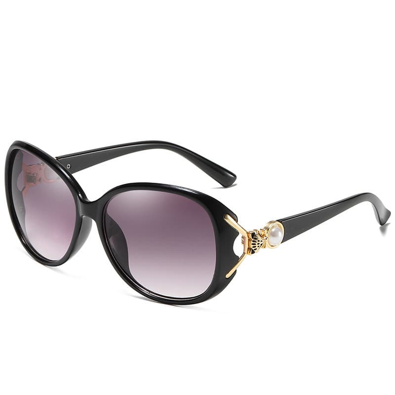 Fashionable trend sunglasses pearl, glasses solar-powered, city style 5