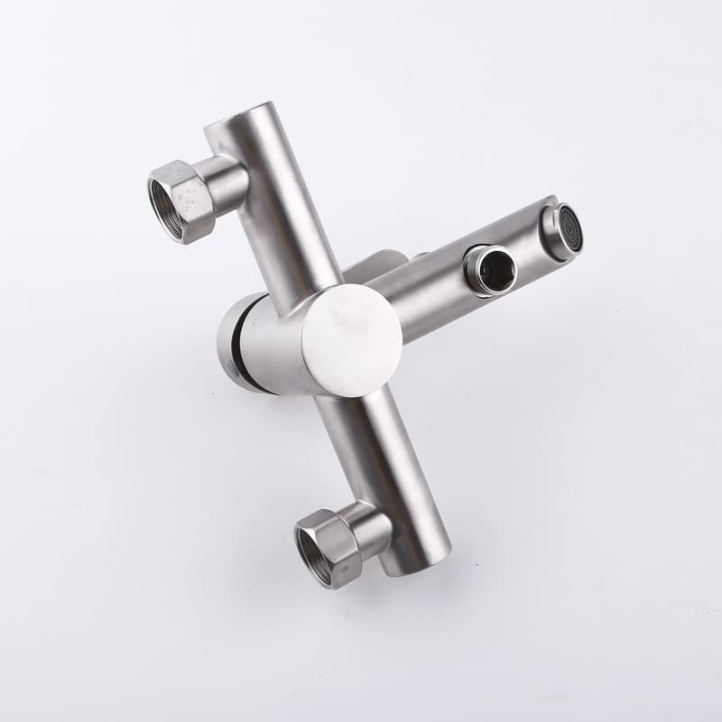 304 Stainless Steel Sanlian Shower Large Pearl Pearl Sanlian Shower Large toilet Bathing Lottery Mixed Valve 2