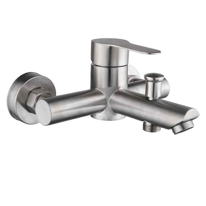 304 Stainless Steel Sanlian Shower Large Pearl Pearl Sanlian Shower Large toilet Bathing Lottery Mixed Valve 5
