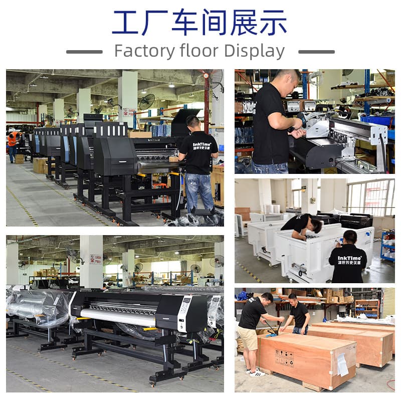 Double -head white ink hot painting printer DTF hot transfer 2024 clothes digital printing machine T Shirt Printer 4