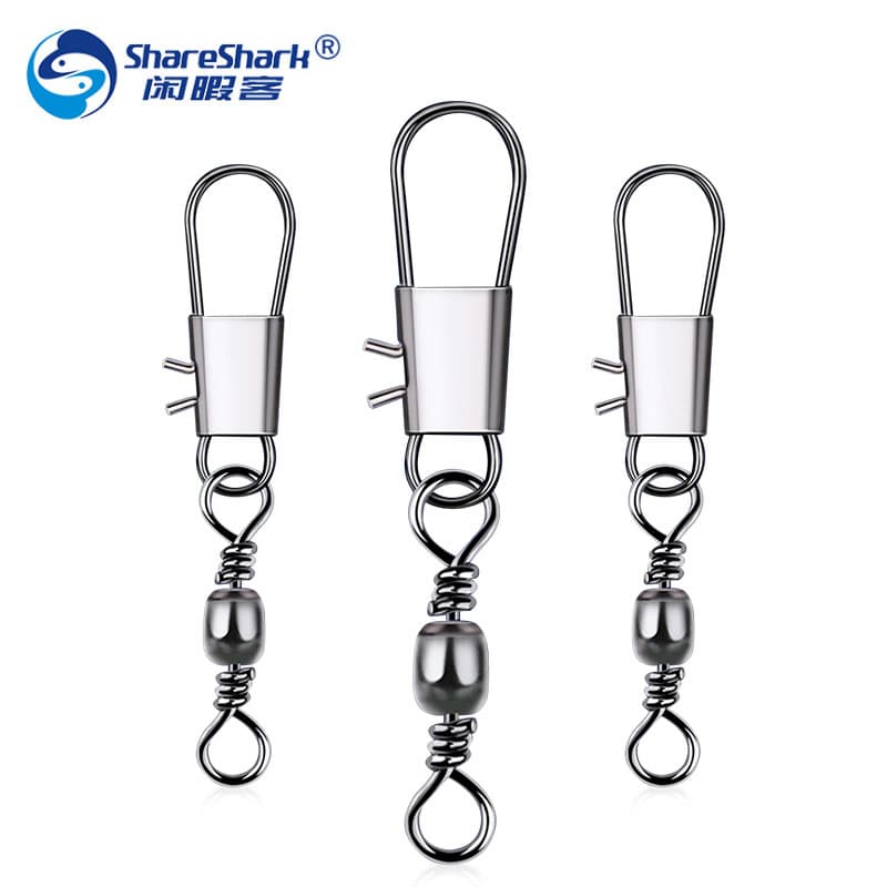 B-type connector bottle-shaped swivel + B-type pin 8 sub-ring fishing supplies fishing gear accessories eight-shaped ring wholesale 1