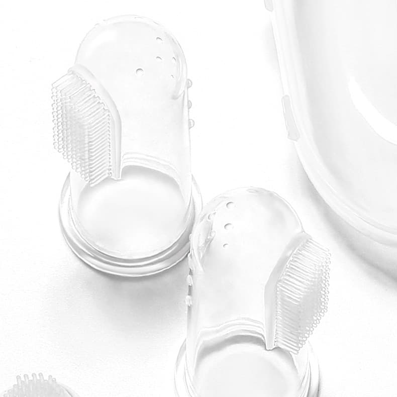 Silicone children's toothbrush 2