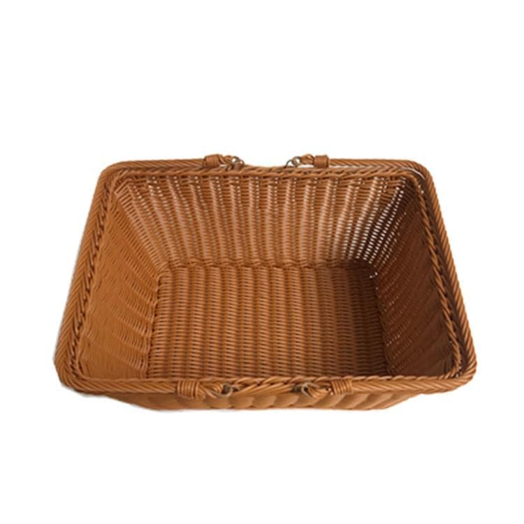 Fruit, vegetables and rattan storage basket hot pot restaurants to buy baskets handicapped vegetables blue picnic kitchen storage eggs 5