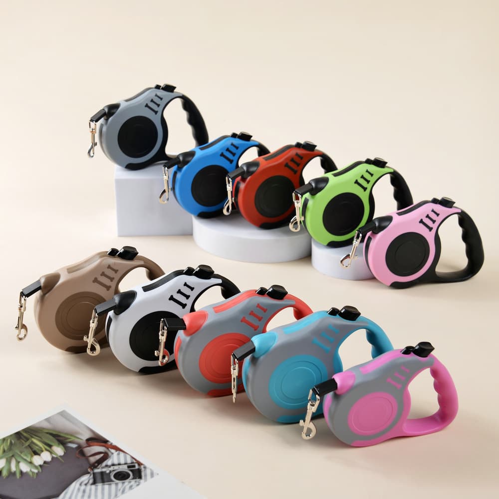 Pet leash pet dog automatic telescopic leash cat leash walking dog leash dog leash dog leash 2