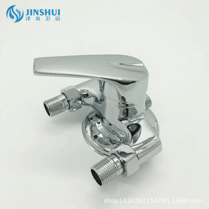 Factory wholesale all -bronze shower bronze 4 -point triangular shower show switch 1