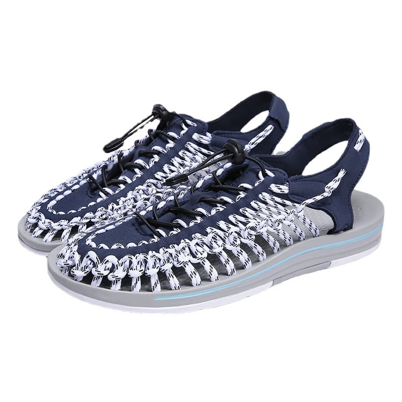 Woven sandals, casual beach footwear outside climbing 5