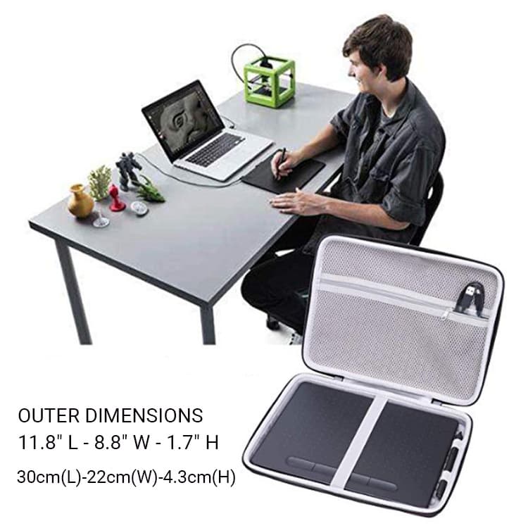 Protective electronic drawing board, laptop, tablet pack, hand painting 4