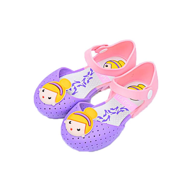 Summer cartoon sandals, beach footwear girl's 5
