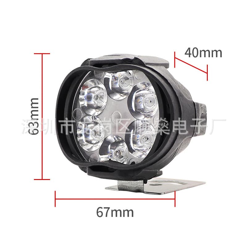 Electric car, LED auxiliary universal lights 4