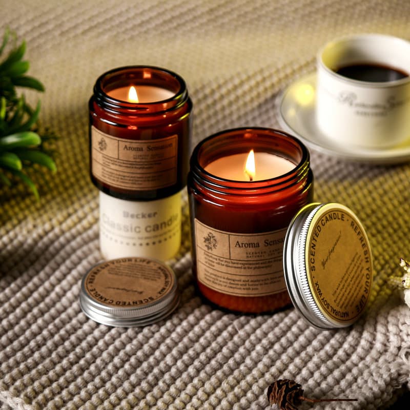 (Cross-border trading), aromatherapy, candle handmade, tea cup, perfumed gift box for home use, high-quality style 3