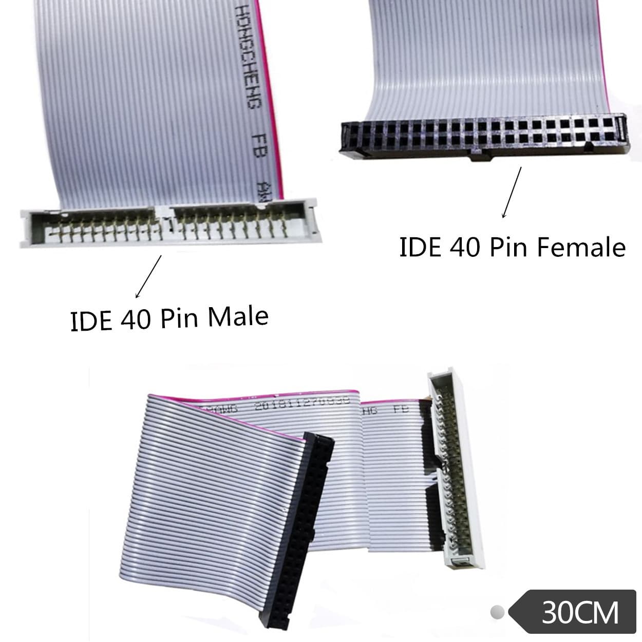 40Pin public IDE extension of the mother IDE line 40pin IDE hard disk line IDE mother -to -public hard disk line