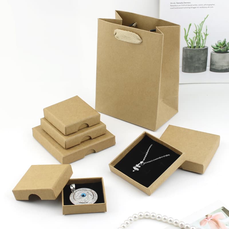 (Cross-border trading), accessory, leather box, earrings, necklace, Amazon 3