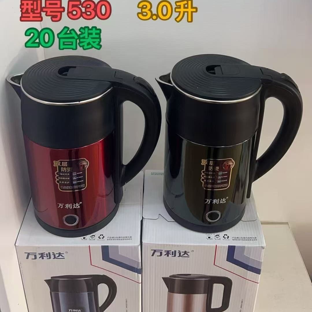 2.3L double-layer anti-scalding electric kettle stainless steel appliance automatic kettle home sales electric kettle 4