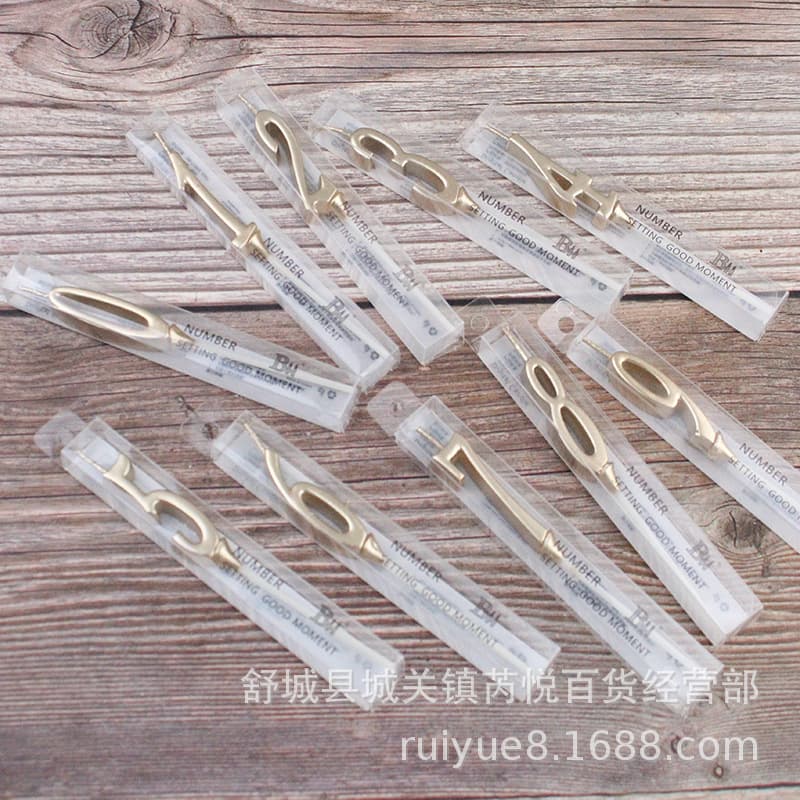 Hair mesh, candle, internet celebrity, gold and silver 4