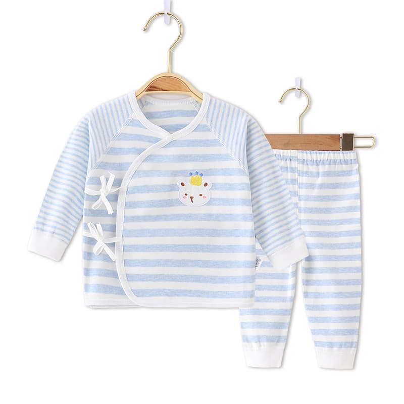 Cotton overall for new born, autumn children's underwear, pijama, 0-3 month 5