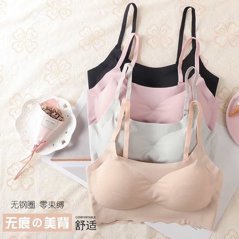 Silk underwear, sexy top with cups, sports bra, beautiful back 2