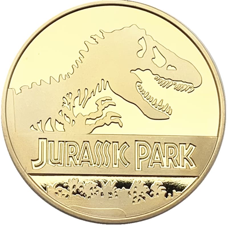 Dinosaur, coins, badge, medal, Birthday gift 4