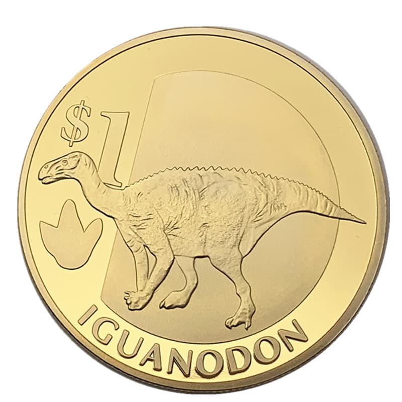 Dinosaur, coins, badge, medal, Birthday gift 5
