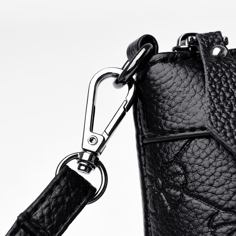 Small shoulder bag, fashionable polyurethane small clutch bag, one-shoulder bag, Korean style, for middle age 3