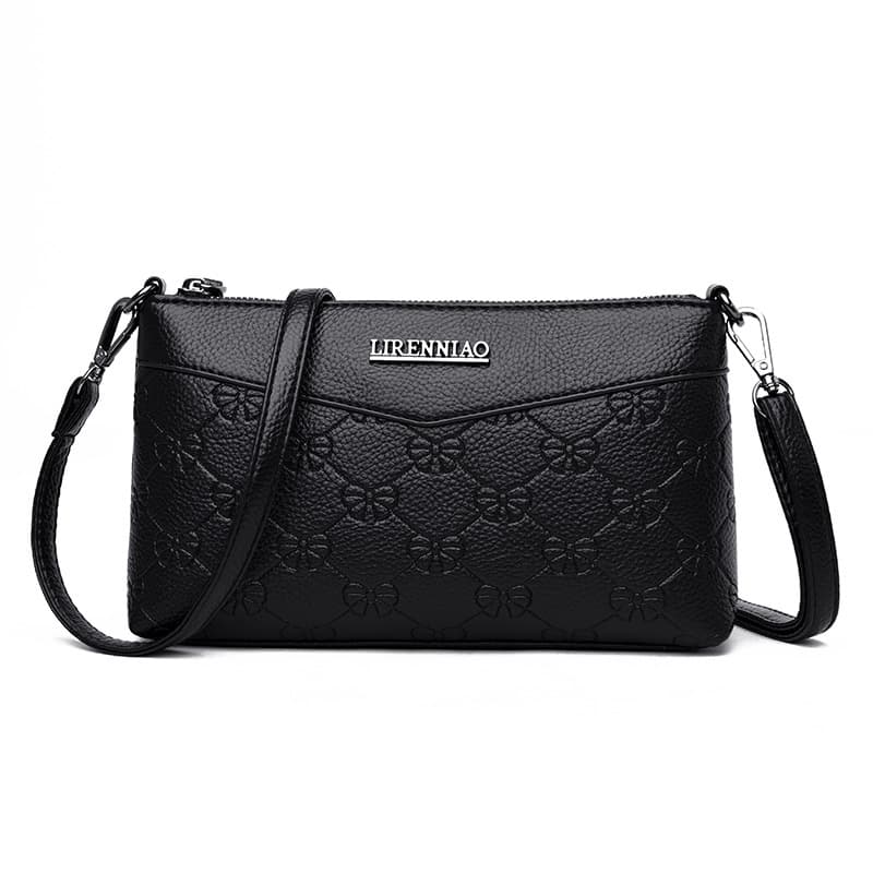 Small shoulder bag, fashionable polyurethane small clutch bag, one-shoulder bag, Korean style, for middle age 5