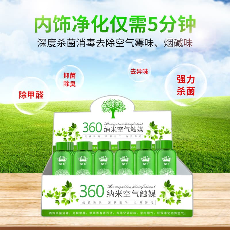Sanitizer for car, fast hygienic cleaner, antibacterial aerosol 3
