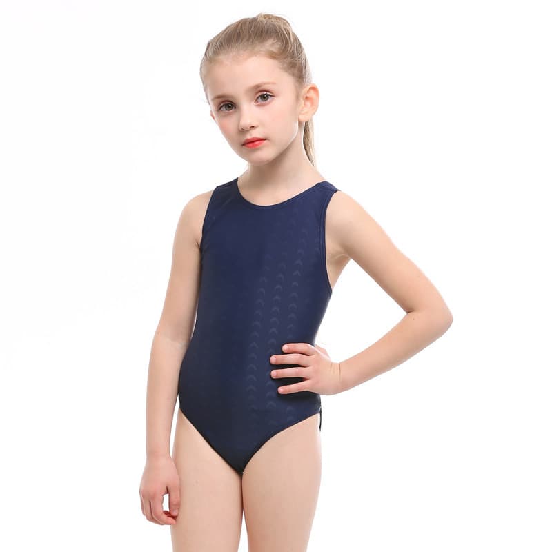 Children's swimwear, cute uniform for swimming for training, for teenagers 4