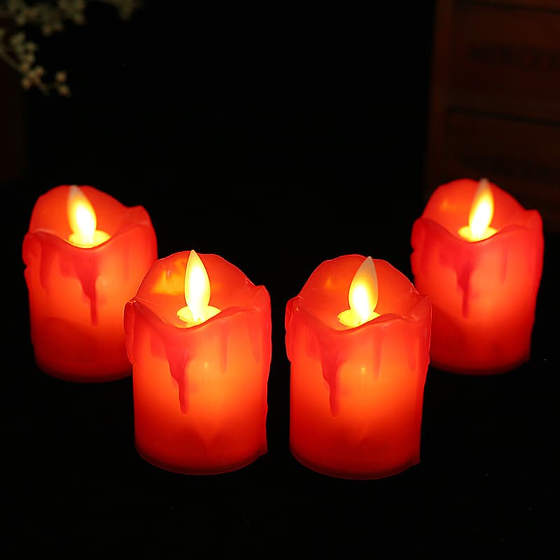 Simulation Swing LED candlelight Christmas smokeless candlelight Birthday arrangement Proposal props and electronic candle wholesale 2