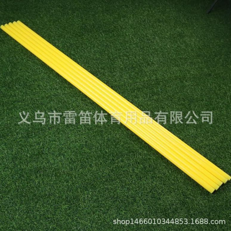 Manufacturer straight hair basketball dribble rod football rod basketball flame rod football corner football training logo pole 4