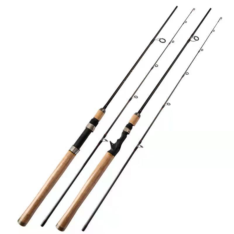 Luya rod fish rod, gun handle, straight handle, fishing rod carbon Mh mlm ML pole tiller mouth, Luya pole black 2