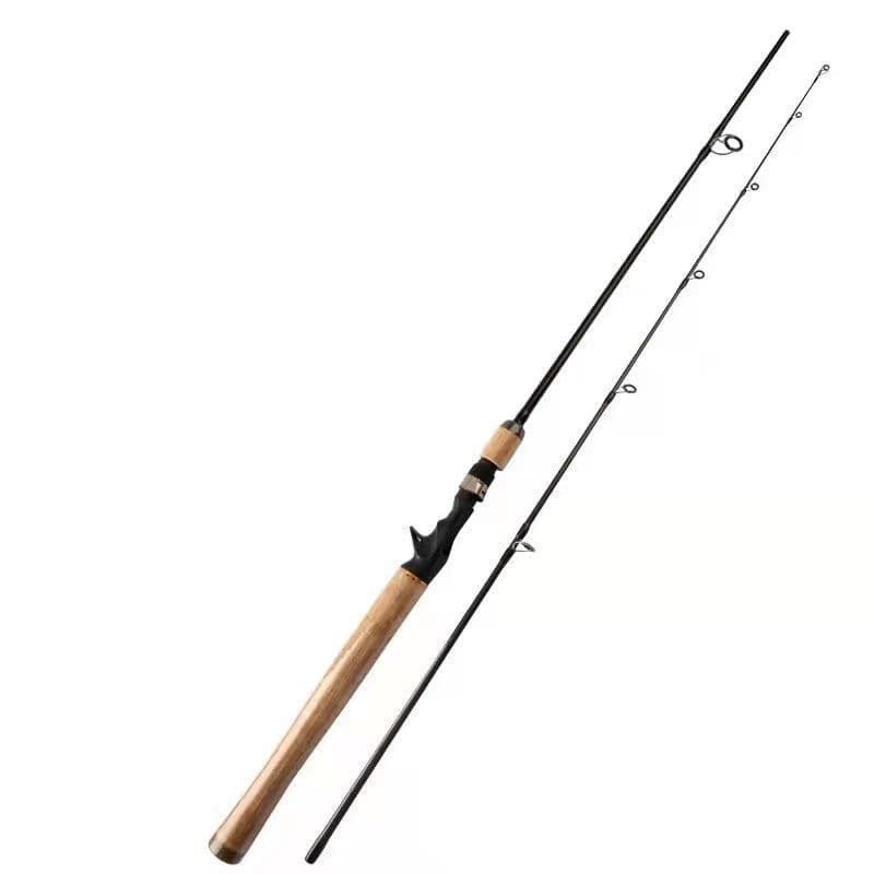 Luya rod fish rod, gun handle, straight handle, fishing rod carbon Mh mlm ML pole tiller mouth, Luya pole black 4