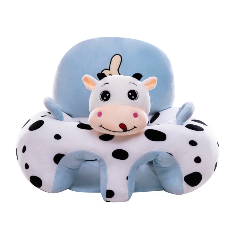 Cartoon children's chair, plush sofa, posture corrector for baby, new collection, early education, Birthday gift 5
