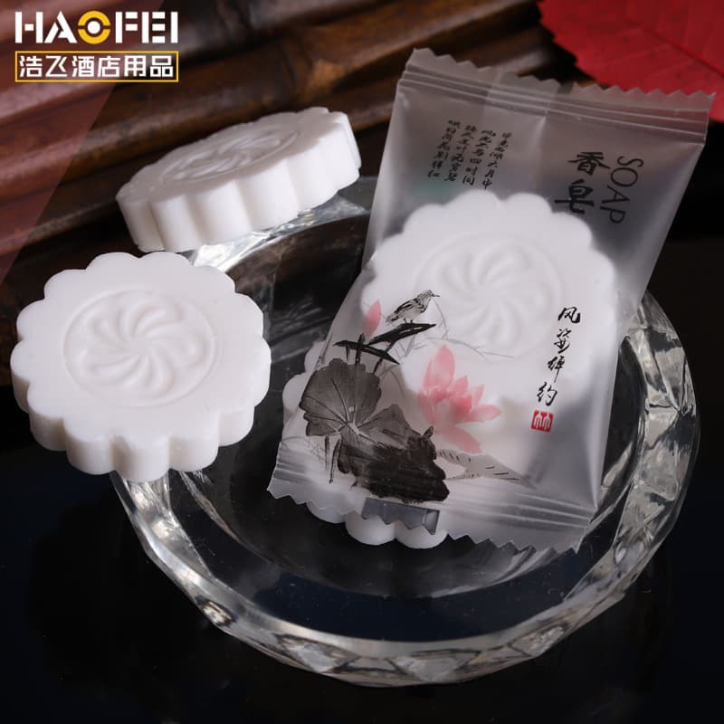 Room disposable soap for hotel, set 1