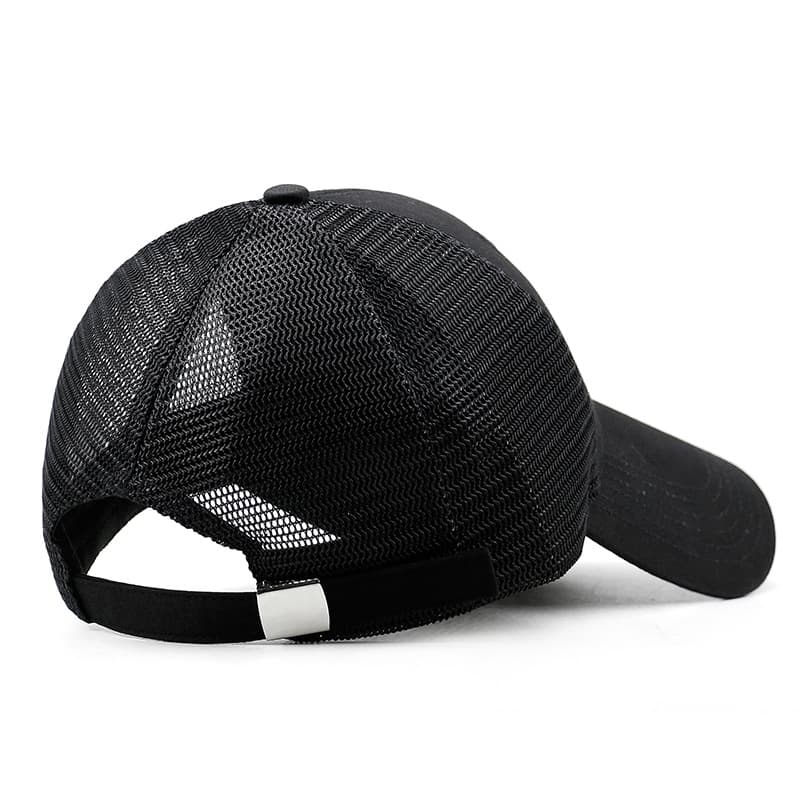 Summer long hat, baseball cap solar-powered, breathable hair mesh, sun protection 4