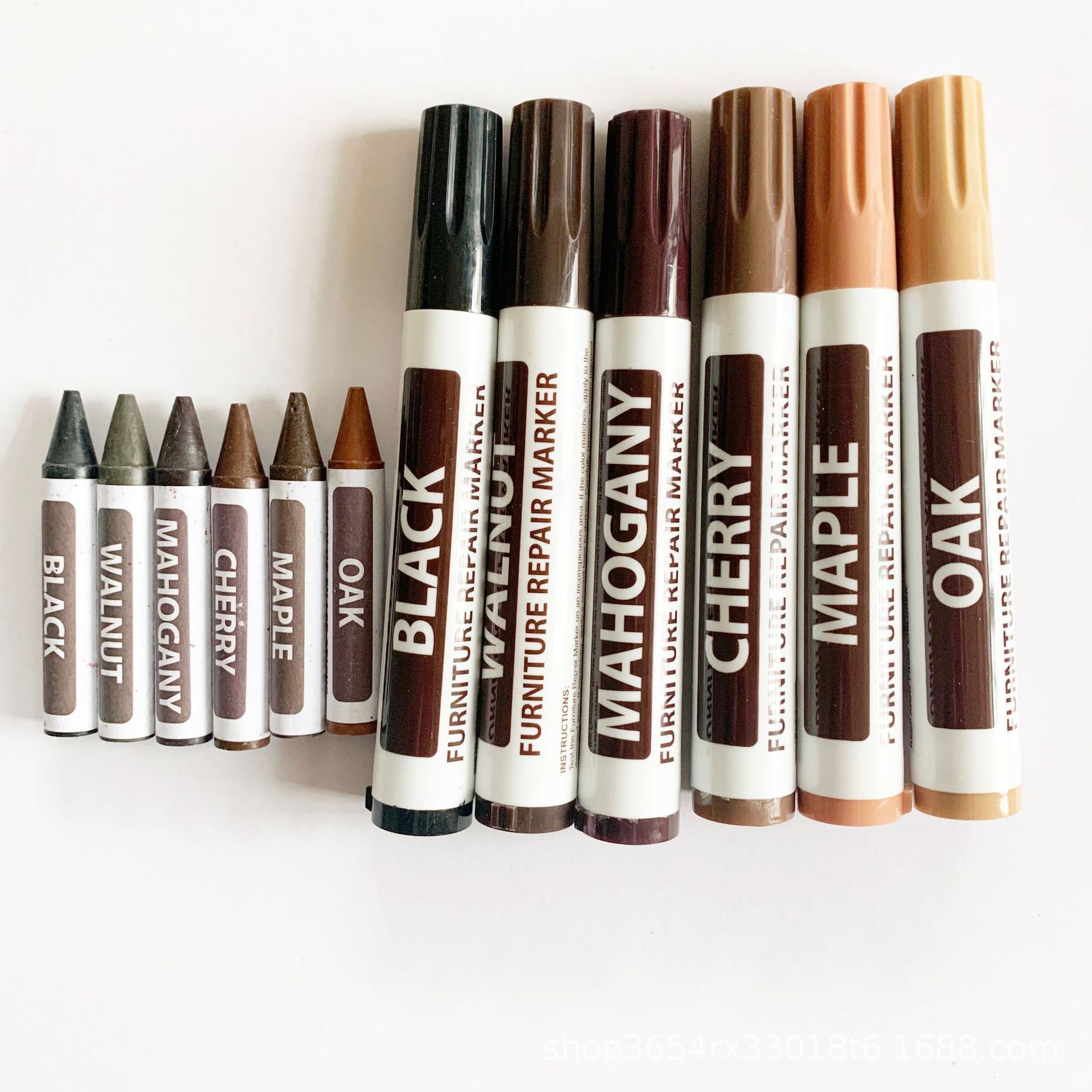 Furniture, wooden crayons 2