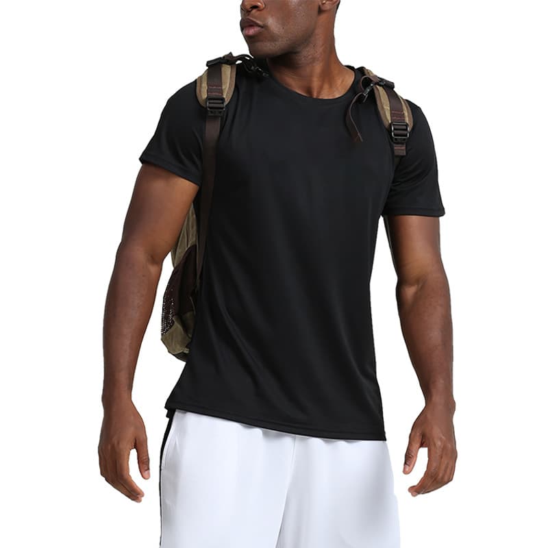 Summer quick dry sports travel basketball short sleeve T-shirt for gym, trend sports suit, for running 5