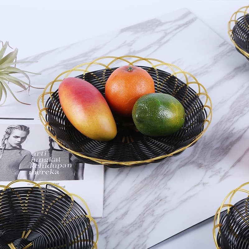 All Black Phnom Penh Snack Basket Spank Basket Hotpot Basket Snacks Snack Basket Snack PP ingredients 4