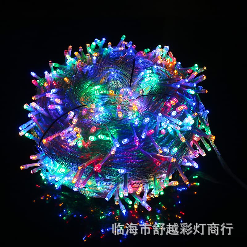 LED small lamp string LED Colorlight Outside Color Light Strings indoor decorative lights wedding decorative light copper line lamp string 2