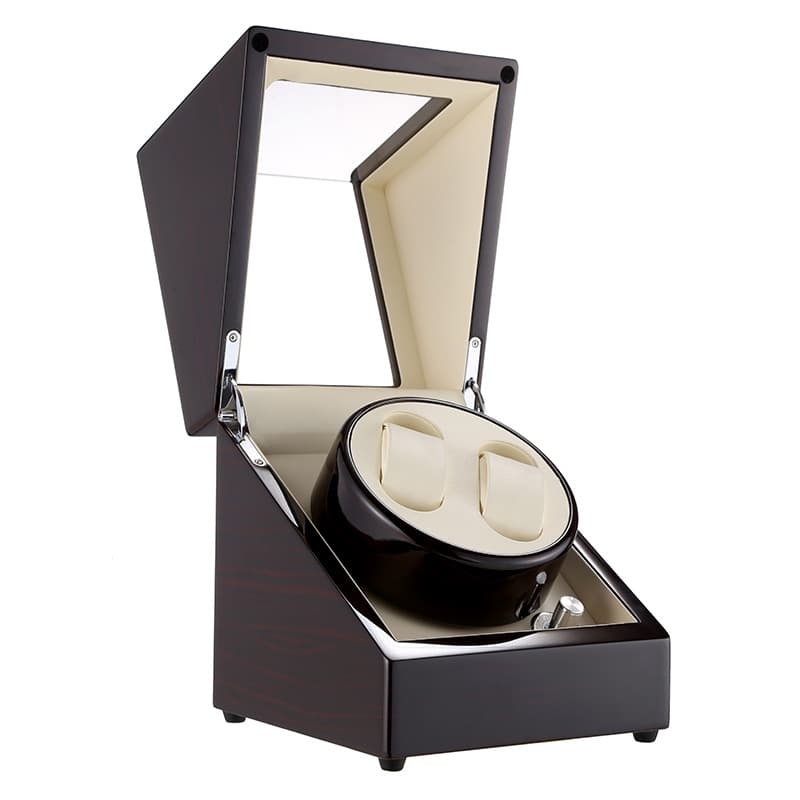(Wholesale), electric watch shaker, high-end piano, wooden mechanical engine, automatic rotating watch box, (Physicals) 5