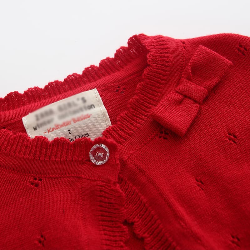 Children's cloak with bow, summer cardigan, Korean style 3