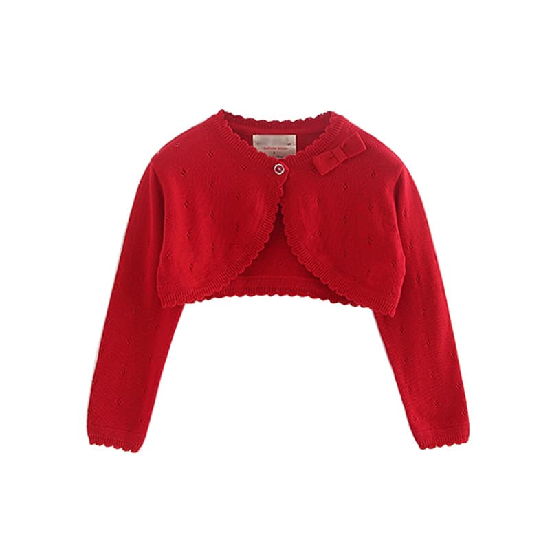 Children's cloak with bow, summer cardigan, Korean style 4