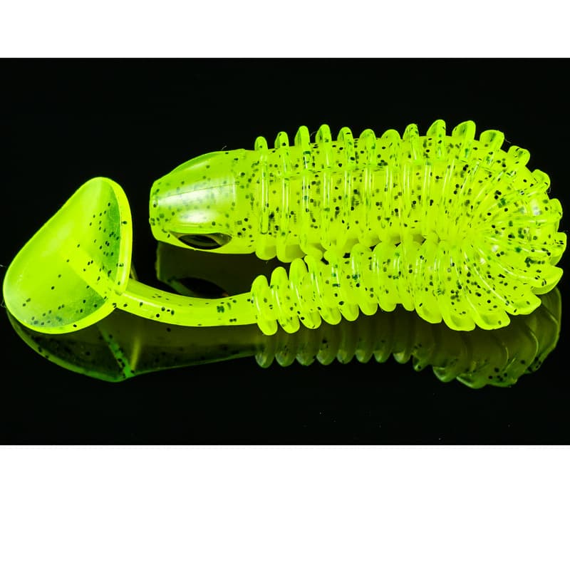 High -quality silicone simulation road sub -bait soft bait Tail soft tail bionic bidding fishing bait fake bait 4